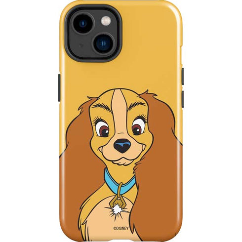 Disney Lady & The Tramp Lady Portrait iPhone 15 Impact Case